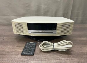 △9728　ジャンク品　オーディオ機器　CDプレーヤー　BOSE　WAVE music system ⅲ　system demusiique ⅲ　ボーズ　リモコン付