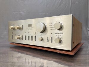 △9382　ジャンク品　オーディオ機器　プリメインアンプ　Sansui AU-D707F　サンスイ