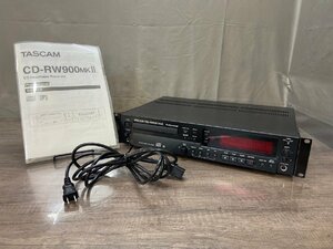 △9750　現状品　オーディオ機器　CDレコーダー　業務用　TASCAM CD-RW900MKⅡ　タスカム　元箱付き