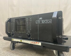 △9563　現状品　PA機器　パワーアンプ　PEAVEY CS1200X　ピービー