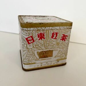 ★新品保管品！当時物！三井農林 日東紅茶 セイロン産 BLACK TEA レトロ ビンテージ ディスプレイ 空缶