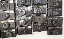 M81D コンパクト カメラ 大量 ４８個 コニカ C35 マミヤ 135 ローライ ミノルタ ハイマチック HI-MATIC FUJICA ST-F キャノン ジャンク_画像5