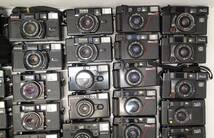 M81D コンパクト カメラ 大量 ４８個 コニカ C35 マミヤ 135 ローライ ミノルタ ハイマチック HI-MATIC FUJICA ST-F キャノン ジャンク_画像3