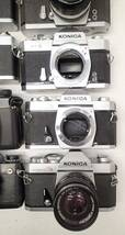 M39D 大量２５個 MF 一眼 フィルムカメラ コンタックス RTS RX コニカ AUTOREFLEX FTA ACOM-1 ミノルタ X-7 SR 1 7 505 SRT101等 ジャンク_画像6
