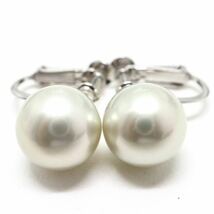 《K14WG アコヤ本真珠イヤリング》F 2.7g pearl パール earring pierce jewelry ジュエリー DC6/DC6_画像1
