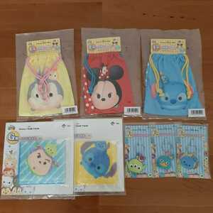  most lot Disney tsumtsumE.F.G.8 piece Stitch .... Toy Story Perry minnie pouch key holder towel free shipping new goods 