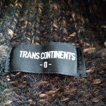 TRANS CONTINENTS　トランスコンチネンツ　メンズ　ニット　長袖　サイズ0_画像3