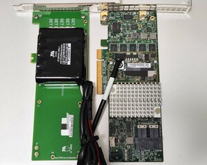 Supermicro RAIDカード AOC-S3108L-H8iR LSI Avago Broadcom MegaRAID 3108 SAS 12G 2GBキャッシュ付き RAID0/1/5/6/10/50/60対応