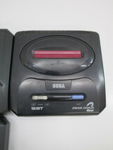 G0207-1Y/ SEGA セガ MEGA DRIVE メガドライブ メガドライブ2 16-BIT 5台まとめ HAA-2510/HAA-2502_画像4