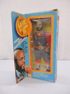 T0214-5A/ 1983年 特攻野郎Aチーム B.A.BARACUS Mr.T フィギュア 当時物 ヴィンテージ 昭和