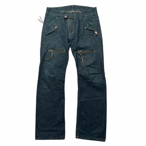 Rare 00s Japanese Label YEN jeans Y2K design denim 14th addiction TORNADO MART share spirit ifsixwasnine goa lgb kmrii obelisk