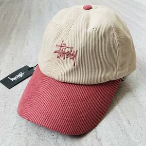 海外限定 ステューシー キャップ stussy ツートン ベルトバック