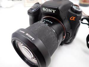 2209★SONY α350 DSLR-A350 ソニー デジタル一眼レフ カメラ DT 3.5-5.6/18-70 0.38m/1.3ft MACRO φ55 ジャンク 中古