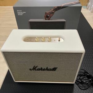 限定値下げ中！Marshall Woburn II ホワイト Bluetooth スピーカー