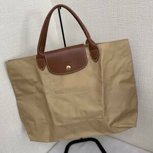 LONGCHAMP ロンシャン トートバッグ 折りたたみ プリアージュ ベージュ　no.78