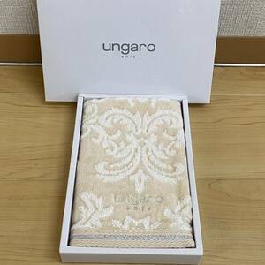 Ungaro ウンガロ　ウォッシュタオル　ベージュ　②　no.133