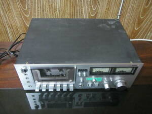 当時もの　AIWA　stereo cassete deck　カセットデッキ　ADーF４０　made in japan　日本製　取扱説明書付き　現在動作未確認　送料込