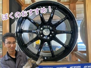 【即納】【新品未使用】WORK EMOTION ZR10 18インチ 8.5J＋32 9.5J＋30 5H-114.3 BLKLC 4本セット RX7　FD3Sにおすすめ　引取り歓迎