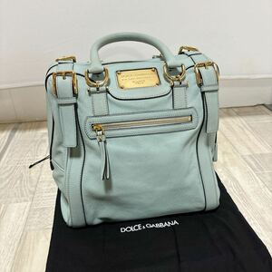 DOLCE&GABBANA ドルチェ&ガッバーナ ハンドバッグ レザー ミニボストン かばん ボストンバッグゴールド金具 トートバッグ 