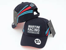 【Porsche MARTINI Racing Collection】 ポルシェ マルティーニ コレクション 21 キャップ（検：CARRERA CUP PCCJ GT Challenge）_画像2
