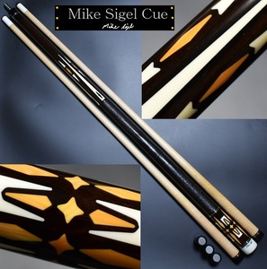 *Mike Sigelka Star m cue 4. gorgeous in Ray Lizard original leather 10 mountain original 2 shaft 