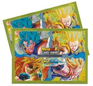 【複数同梱送料一律】 ドラゴンボール 海外 アニバーサリー2020 ゴジータ ベジット バーダック ゴテンクス 60枚 スリーブ デッキシールド