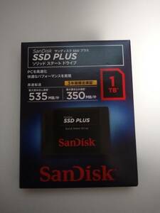 SanDisk SSD PLUS ソリッド　ステートドライブ　1TB 新品未使用未開封