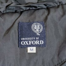 H6906AL UNIVERSITY OF OXFORD ユニバーシティオブオックスフォード サイズM ダウンジャケット ジャンパー 迷彩 カモフラ ブラック_画像5