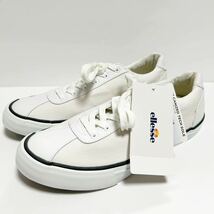 エレッセ ellesse スニーカー ソフトフィット シューズ 靴 23.5cm 3E ホワイト 未使用品 送料無料 匿名配送_画像1