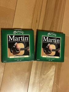 廃盤　MARTIN マーチン アコースティックギター マーティン 弦 BRONZE EXTRALIGHT 