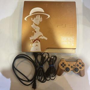 SONY PlayStation3 320GB ワンピース 海賊無双 GOLD EDITION CEJH-10021 PS3 中古品 