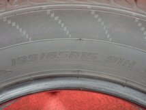 195/65R15● DUNLOP ENASAVE EC204 / 中古 ★ 2本(T-5826A)送料無料/沖縄別途_画像8