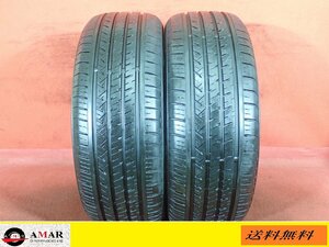 225/55R18●ATLAS BATMAN A50 / 中古 ★ 2本(T-5852A)送料無料/沖縄別途