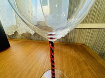 【未使用】RIEDEL リーデル ソムリエ ワイングラス GRAPE VARIETAL SPECIFIC ツイストステム ブラック レッド リースリング _画像5