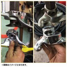 【新品即納】タイヤチェンジャー マウントヘッド 28mm プロテクター付き 車 バイク 整備 工具 ホイール 交換 チェンジャー アタッチメント_画像4