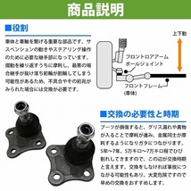 ボールジョイント コントロールアーム ガイドジョイント フォルクスワーゲン VW ボーラ 1J2/1J6 フロント 左 1J0407365 1J0407366_画像3