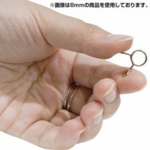 10個 セット 内径 6mm ホースバンド ホースクリップ 燃料 フューエル ホース ガソリン ラジエーター バイク 車 配管 ばね式_画像2