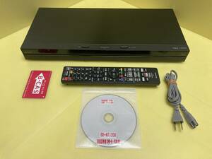 SHARP シャープ BDレコーダー BD-NT1200 3番組同時録画 HDDは交換新古品1TB(使用時間0h/3回) 整備済完全動作品(1ヶ月保証) 比較的美品