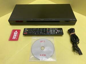 SHARP シャープ BDレコーダー BD-NT2200 3番組同時録画 HDDは交換新古品2TB(使用時間273h/713回) 整備済完全動作品(1ヶ月保証) 比較的美品