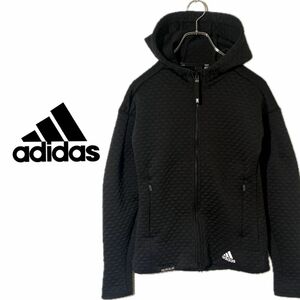 極美品 adidas アディダス ZNE アスリート スポーツ パーカー M