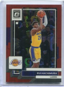 2022-23 Panini Donruss Optic RED Prizm 170 Rui Hachimura 八村塁 レイカーズ 99枚限定