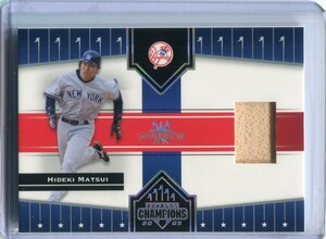 2005 Donruss Champions Impressions Materials 192 BAT Hideki Matsui 松井秀喜 バット カード