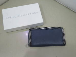 △●未使用 STELLA McCARTNEY ステラマッカートニー ラウンドファスナー長財布