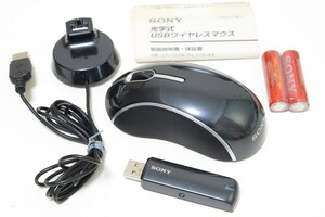 SONY 光学式USBワイヤレスマウス SMU-WF10 ブラック