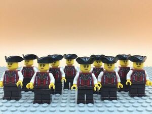 V25　レゴ　ミニフィグ　女ボス・女海賊　10個セット　新品未使用　LEGO社純正品