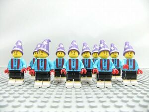 PP17　レゴ　ミニフィグ　とんがり帽子　10個セット　新品未使用　LEGO社純正品