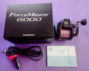 【中古】シマノ 電動リール フォースマスター SHIMANO FORCE MASTER 6000 