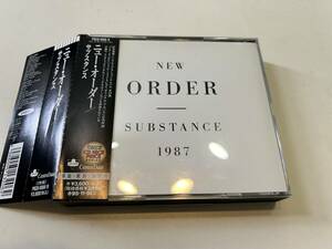 New Order/SUBSTANCE 1987 записано в Японии новый * заказ 