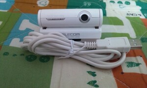 【中古品】ELECOM UCAM-DLE300TWH Full HD 1920×1080p Webカメラ ①