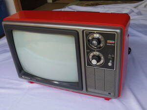 昭和８０年時代の香り 日立製トランジスタ式１４型カラーテレビジョン【C14ー４２０】動作します【中古改造品ジャンク扱い】